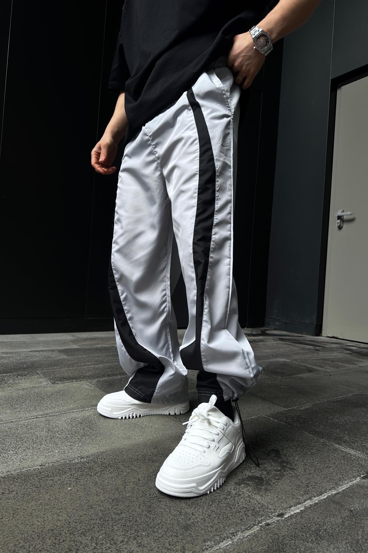 Oversize-Fallschirmhose - 88PM Clothing